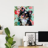 'Sweetness' Chihuahua dog art print (Thuiskantoor)