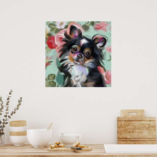 'Sweetness' Chihuahua dog art print (Keuken)