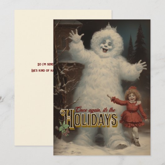 Sweetness Holiday Flat Kaart (Voorkant / Achterkant)