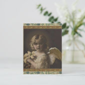 Sweetness - ittle Girl Angel Briefkaart (Staand voorkant)