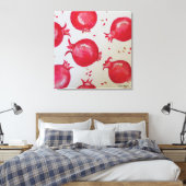 Sweetness  of pomegranate canvas afdruk (Insitu (Slaapkamer))