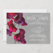Sweetpea Bridal Shower Invitations Kaart (Voorkant)