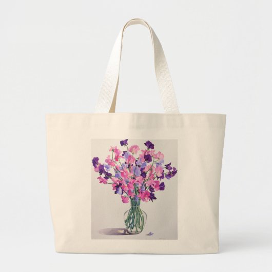 Sweetpeas 2007 grote tote bag (Voorkant)