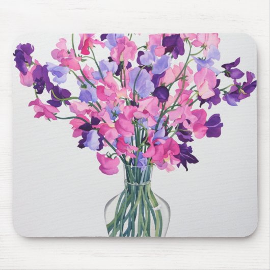 Sweetpeas 2007 muismat (Voorkant)