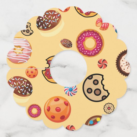 Sweets 2 wijnglaslabel (Voorkant)