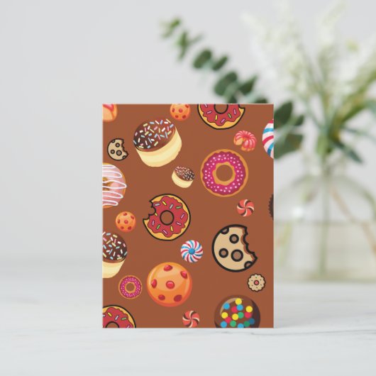 Sweets 3 briefkaart (Staand voorkant)