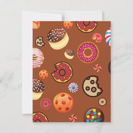 Sweets 3 notitiekaartje (Voorkant)