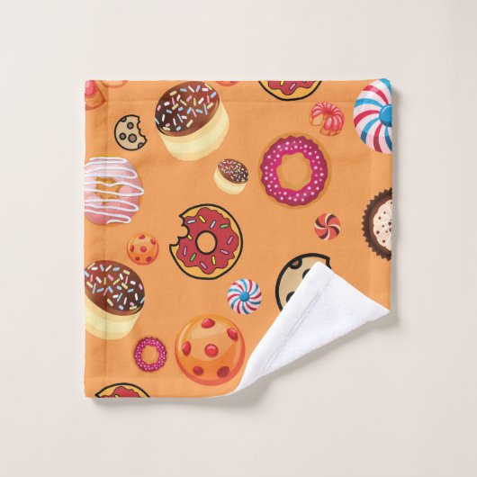 Sweets 6 bad handdoek (Wasdoekje)