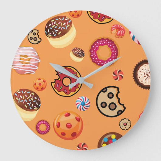 Sweets 6 grote klok (Voorkant)