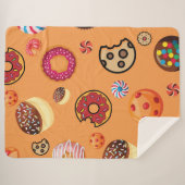 Sweets 6 sherpa deken (Voorkant (horizontaal))