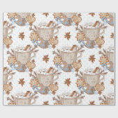 Sweets and Baby it is koud buiten Wrapping Pape Cadeaupapier (Vlak)