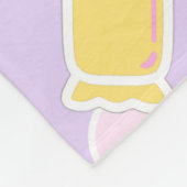 sweets and flowers fleece deken (Hoek)