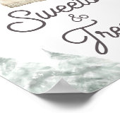 Sweets and Treats Winter Baby It's Cold Outside Poster (Hoek)