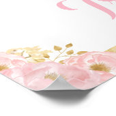 Sweets and Trees Princess Baby Girl Birthday Sign Poster (Hoek)