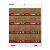Sweets Business Label (Full Sheet)
