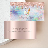 Sweets Cupcake Roos Gold Dries Opal Bakery Visitekaartje