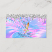 Sweets Cupcake Silver Drift Opal Visitekaartje (Voorkant)