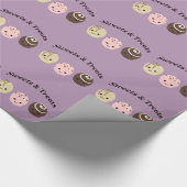 Sweets en behandelingen! Chocolade Cadeaupapier (Hoek)