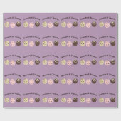 Sweets en behandelingen! Chocolade Cadeaupapier (Vlak)