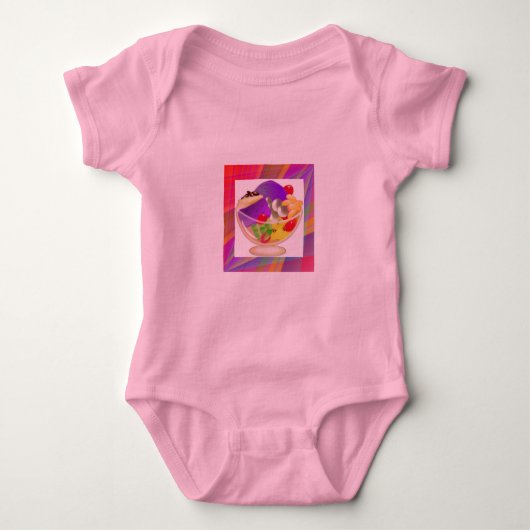 Sweets for the Sweets Baby Crawler Romper (Voorkant)