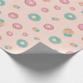 Sweets is Sweet Peach Cadeaupapier (Hoek)