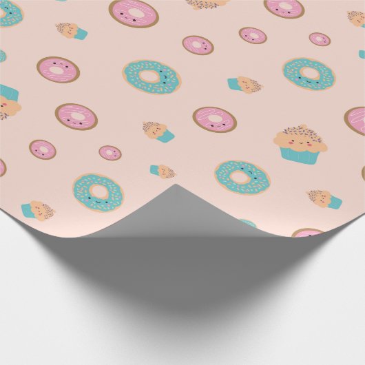 Sweets is Sweet Peach Cadeaupapier (Hoek)