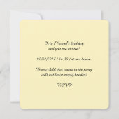 Sweets - Kinderen - Verzoeken om een verjaardagska Kaart (Achterkant)