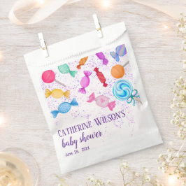 Sweets Lollipops Snoep Land Baby shower Bedankzakje