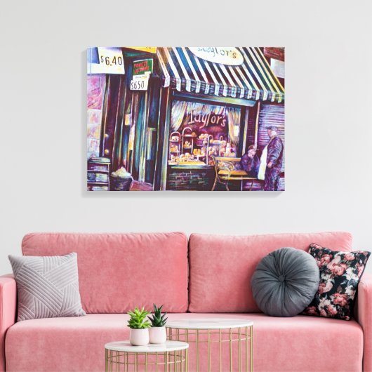 Sweets, New York City Canvas Afdruk (Insitu (Woonkamer))