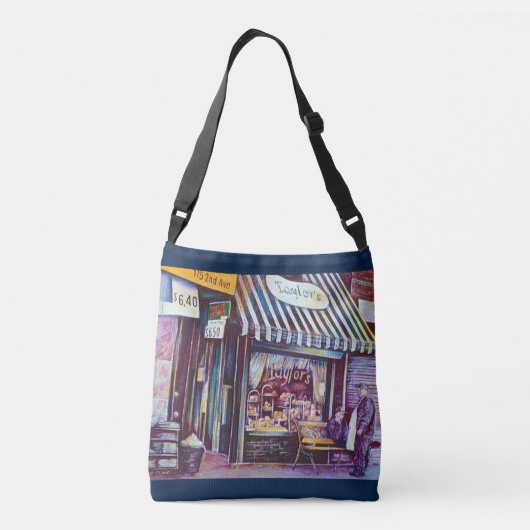 Sweets, New York City Crossbody Tas (Achterkant)