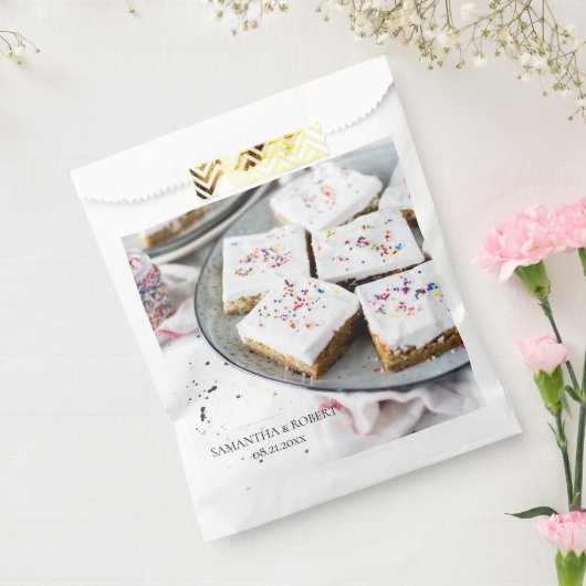 Sweets of Cookie Wedding Favor Bag Bedankzakje (Gezegeld)