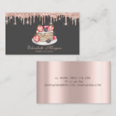 Sweets Pancakes Roos Gold Drids Bakery Visitekaartje (Voorkant / Achterkant)