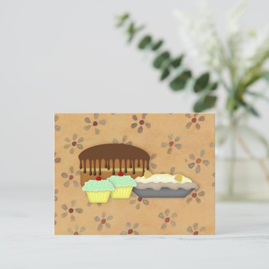 Sweets Recipe Kaart (Staand voorkant)