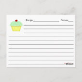 Sweets Recipe Kaart (Achterkant)