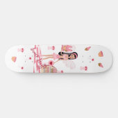 Sweets Shoppe Fairy White Skateboard (Horizontaal)