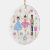 Sweets Specialized Nutkraker Macaroon Keramisch Ornament (Rechts)