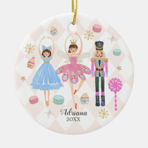 Sweets Specialized Nutkraker Macaroon Keramisch Ornament
