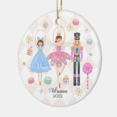 Sweets Specialized Nutkraker Macaroon Keramisch Ornament (Links)