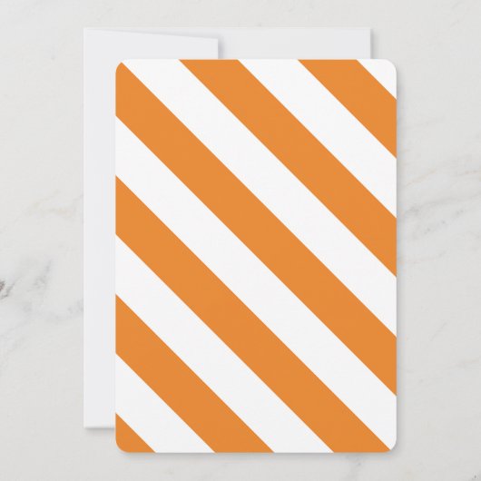 Sweets & Treats Halloween Invite Kaart (Achterkant)