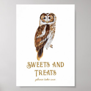 Sweets & Treats Uil Baby shower Poster