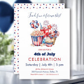 Sweets & Vuurwerk 4 juli Patriottische Partij Kaart