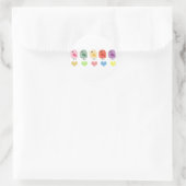 SweetTweet Ronde Sticker (Tas)