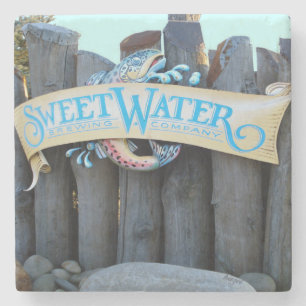 Sweetwater Atlanta Landmark Marble Stone Onderzett Stenen Onderzetter