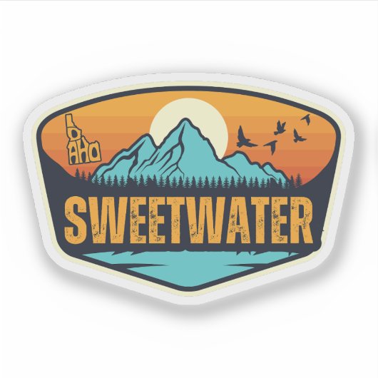 Sweetwater, Idaho Sticker (Voorkant)