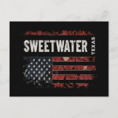 Sweetwater Texas Briefkaart (Voorkant)