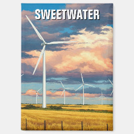 Sweetwater Texas Reizen Magneet