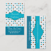 Sweety Baby Blue Visitekaartje (Voorkant / Achterkant)