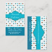 Sweety Baby Blue Visitekaartje (Voorkant / Achterkant)