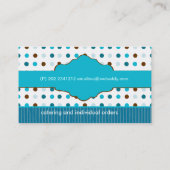 Sweety Baby Blue Visitekaartje (Achterkant)