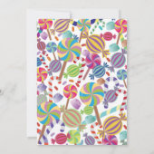 Sweety Dessert Snoep Sweet 16 of elke leeftijd Uit Kaart (Achterkant)